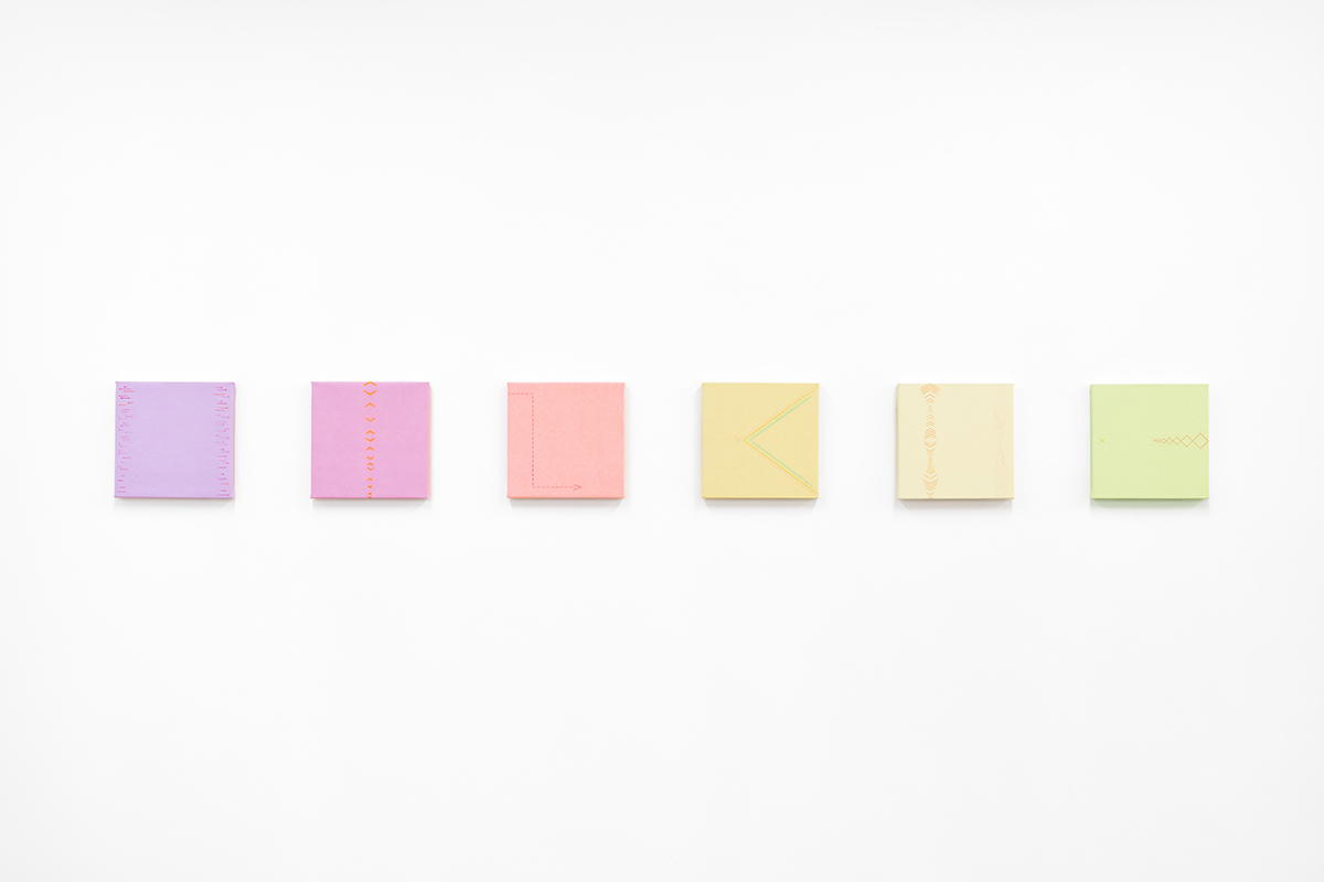 Exhibition at IONE & MANN Gallery | Caroline de Lannoy The exhibition features the recent paintings on canvas created by Caroline de Lannoy