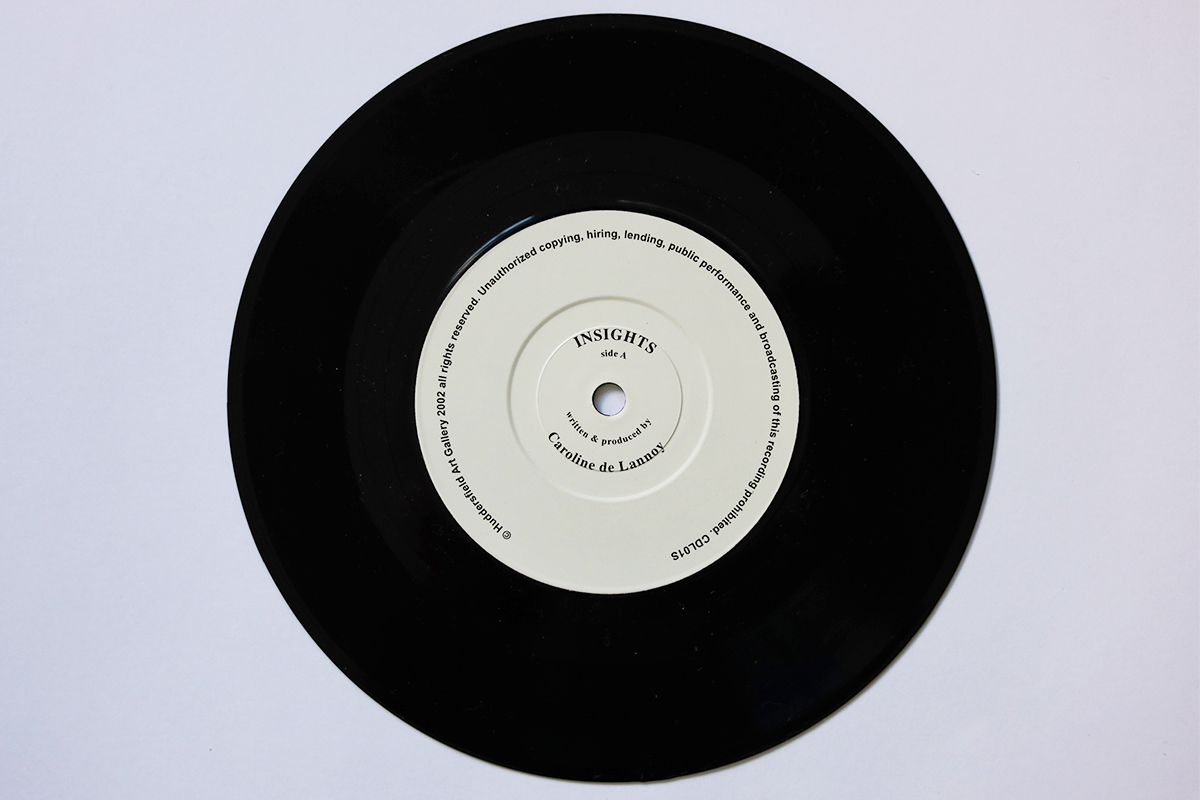 Vinyl record Insights by Caroline de Lannoy | Caroline de Lannoy Time based media Caroline de Lannoy Insights  vinyl record